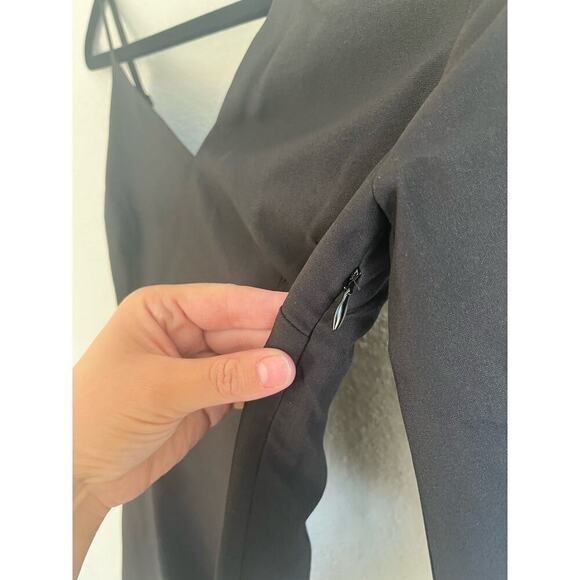 Anthropologie Endless Rose Woman Black One Shoulder Long Bell Sleeve Top… - Picture 6 of 9